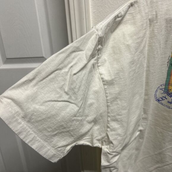 Vintage Jimmy Buffett Margaritaville 1998 Tour T Shirt White Size XXL - Picture 5 of 13